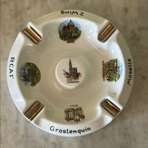 Vintage Cold War RCAF Cigar Ashtray